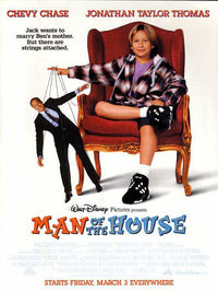 Man of the House Movie Poster Print featuring vibrant colors and cinematic design.