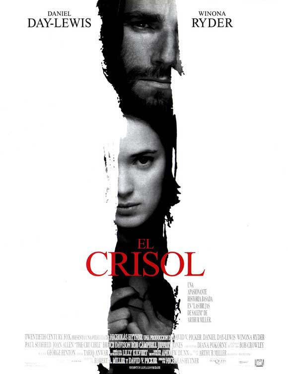 The Crucible Movie Poster Print featuring dramatic artwork