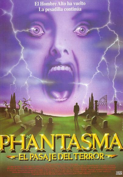 Phantoms Movie Poster Print showcasing classic horror art