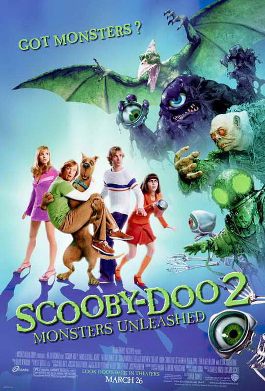 Scooby-Doo 2: Monsters Unleashed Movie Poster Print (27x40)