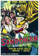 Sandokan The Great Movie Poster Print featuring vibrant colors and dynamic imagery.