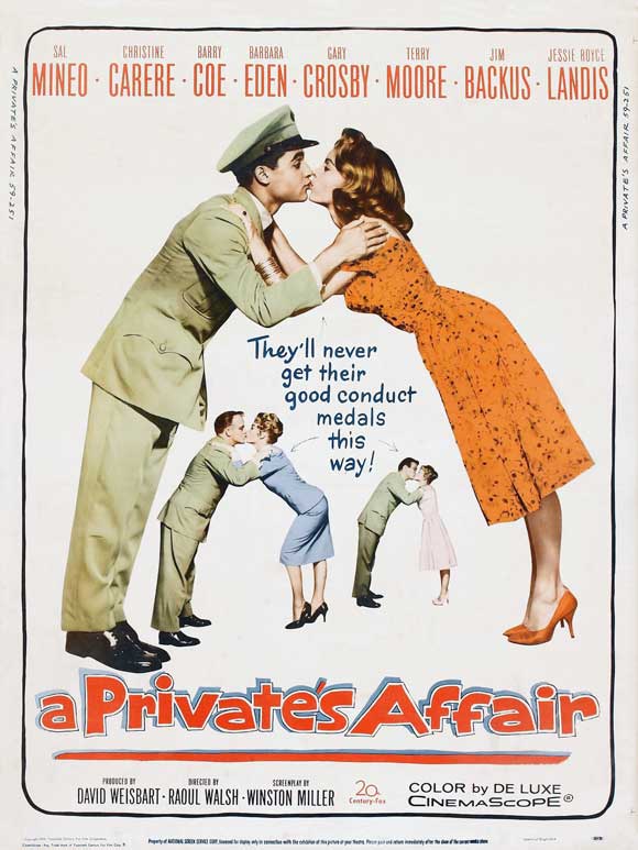 A Private's Affair Movie Poster Print featuring dynamic imagery.