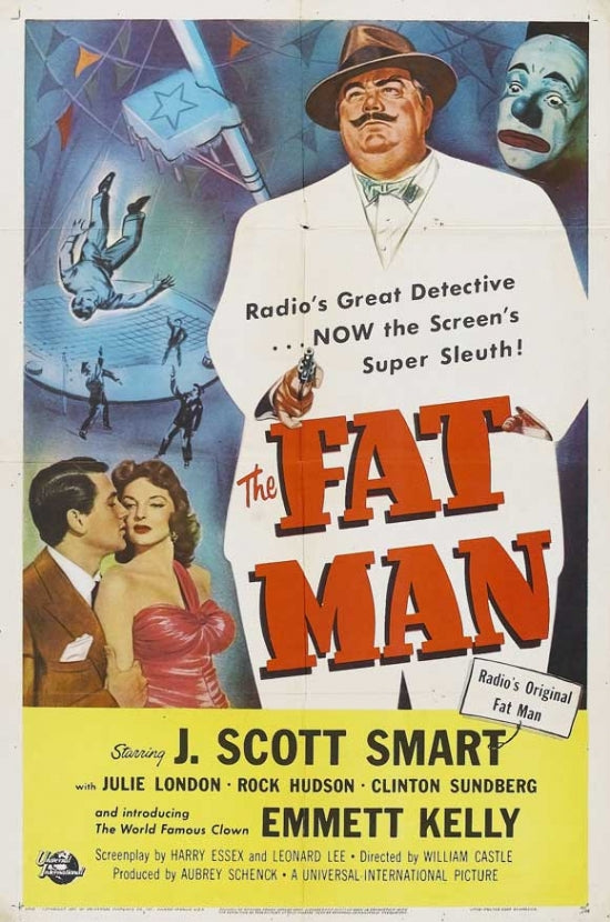 The Fat Man Movie Poster showcasing cinematic art