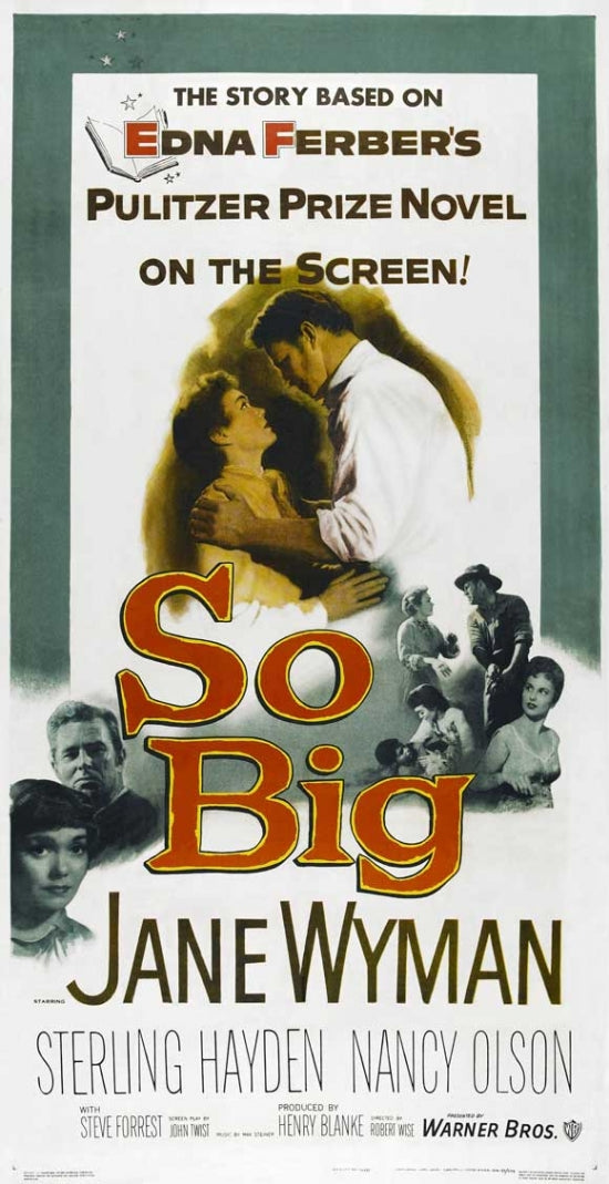 So Big Movie Poster Print showcasing vibrant cinema artwork.