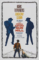 Last Train from Gun Hill Movie Poster Print featuring classic western film art.
