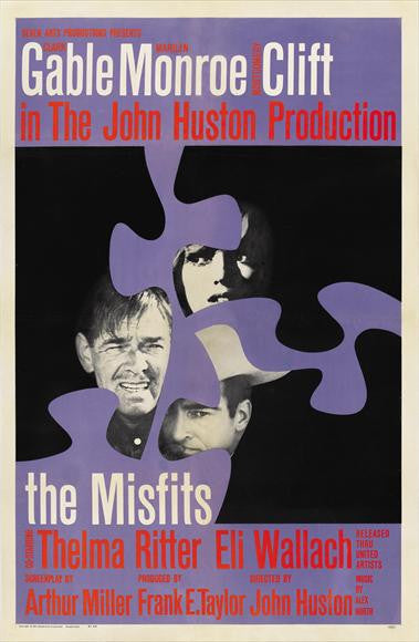 The Misfits Movie Poster Print (27x40) | Posterazzi