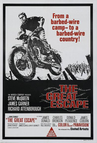 The Great Escape Movie Poster Print (11 x 17)