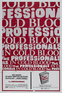 The Professionals Movie Poster Print showcasing classic cinema.