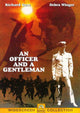 An Officer and a Gentleman movie poster print featuring a romantic scene.