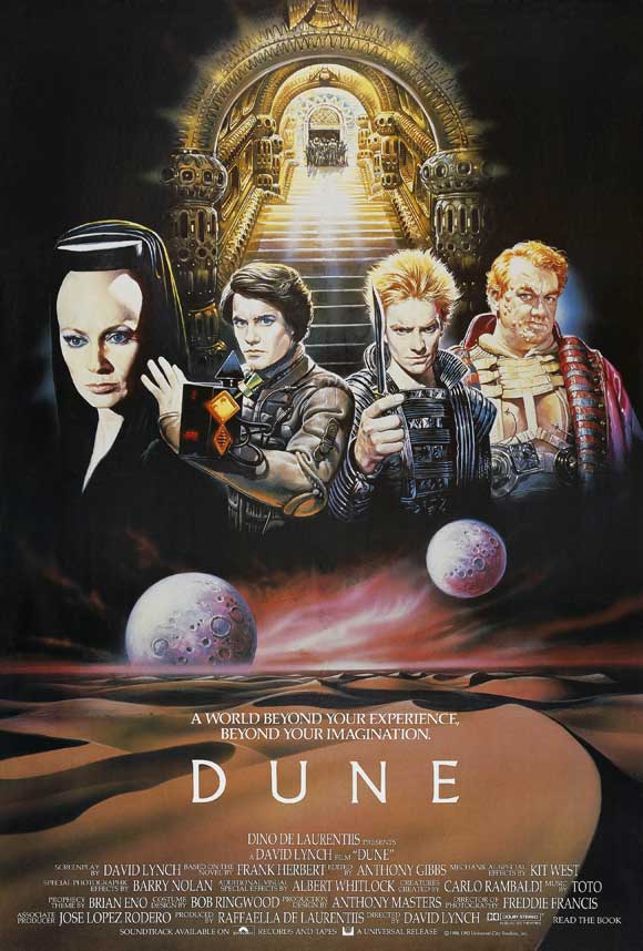 Dune Movie Poster Print showcasing epic sci-fi artwork