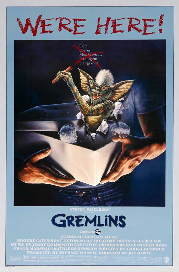 Gremlins Movie Poster Print (27x40) | Pop Culture Graphics