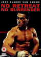 No Retreat No Surrender Movie Poster Print featuring martial arts theme.