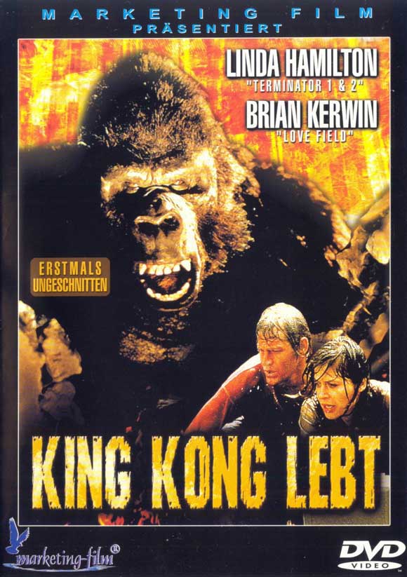 King Kong Lives Movie Poster Print featuring iconic imagery.