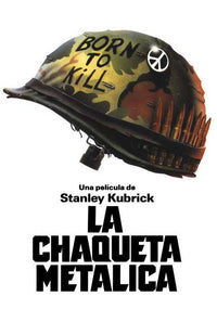 Full Metal Jacket Movie Poster Print featuring iconic film imagery.