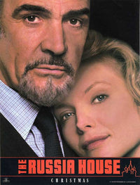 The Russia House Movie Poster Print featuring a classic film design.
