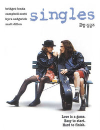 Singles Movie Poster Print showcasing classic film artwork.