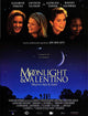 Moonlight and Valentino Movie Poster Print showcasing vibrant colors and cinematic imagery.