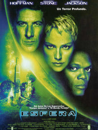 Sphere Movie Poster Print - Captivating Sci-Fi Artwork