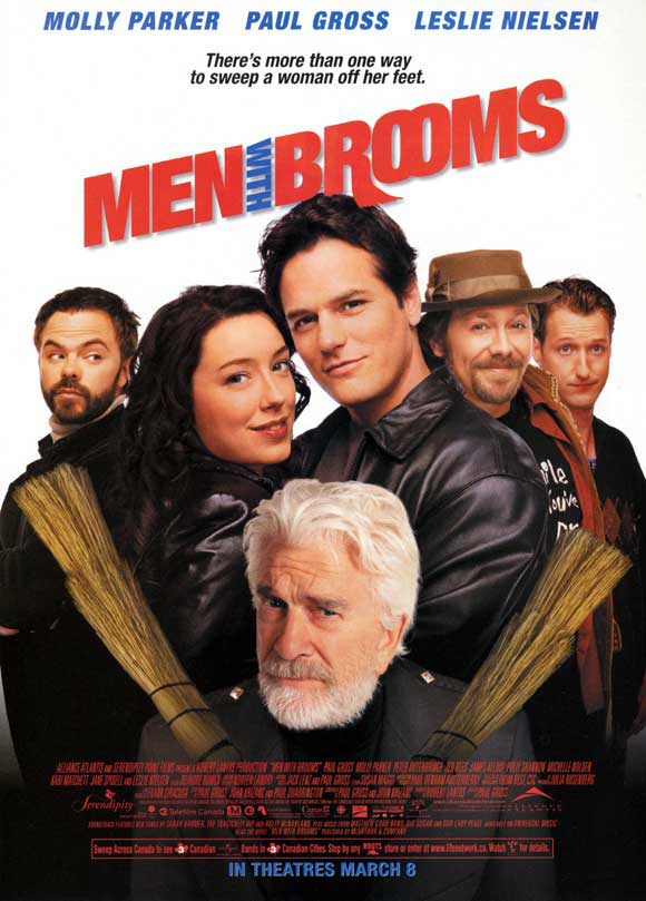 Men with Brooms Movie Poster Print showcasing vibrant design.