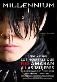 The Girl with the Dragon Tattoo Movie Poster Print