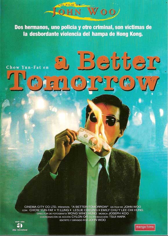 A Better Tomorrow Movie Poster Print showcasing vibrant film artwork.