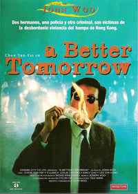 A Better Tomorrow Movie Poster Print showcasing vibrant film artwork.