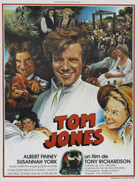 Tom Jones Movie Poster Print showcasing classic film character