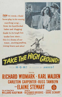 Take the High Ground movie poster print featuring dynamic imagery.