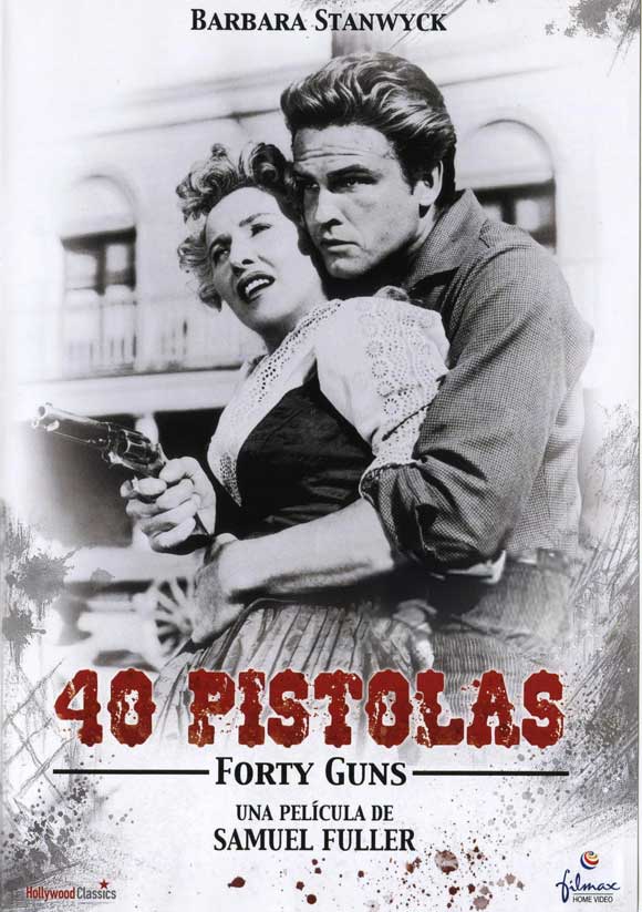 Forty Guns Movie Poster Print showcasing classic western art