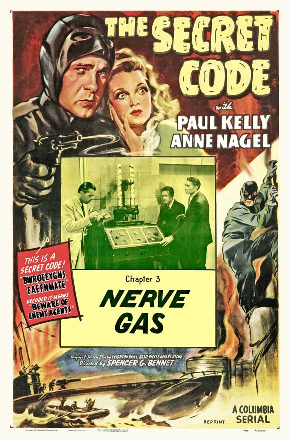 The Secret Code movie poster print featuring vibrant artwork and mystery theme.