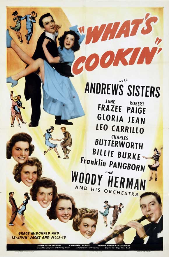 What's Cookin'? Movie Poster Print artwork for kitchen decor