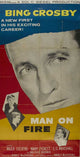 Man on Fire movie poster print featuring intense cinematic art.