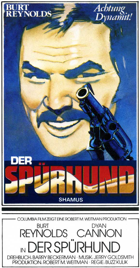 Shamus Movie Poster Print featuring classic film artwork.