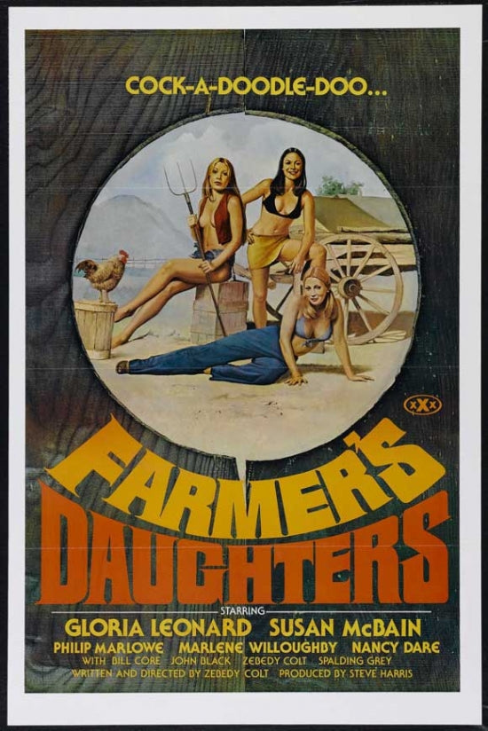 The Farmer's Daughters Movie Poster Print, available in multiple sizes.