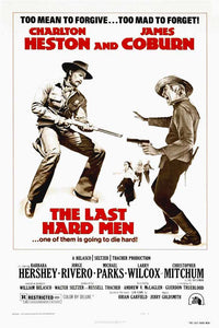 Last Hard Men Movie Poster Print showcasing action and adventure.