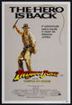 Indiana Jones and the Temple of Doom Movie Poster Print featuring vibrant artwork.