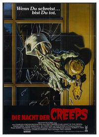 Night of the Creeps Movie Poster Print featuring iconic horror imagery.