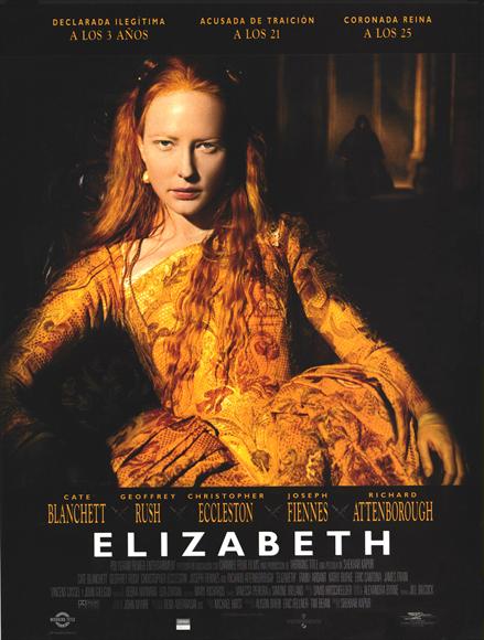 Elizabeth Movie Poster Print featuring iconic film art.