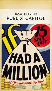 If I Had a Million Movie Poster Print showcasing classic cinema design.