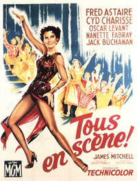 The Band Wagon Movie Poster Print showcasing classic cinema art.