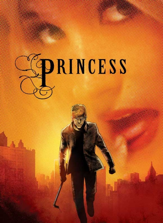 Princess Movie Poster Print featuring enchanting fairy tale design