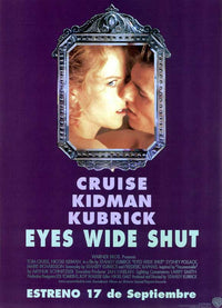 Eyes Wide Shut Movie Poster Print featuring iconic film imagery.