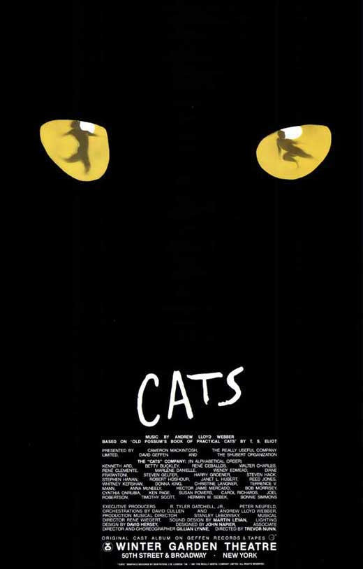 Cats Broadway Movie Poster Print - 11x17 | Posterazzi