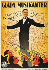 Thanks a Million Movie Poster Print featuring vibrant colors and cinematic charm.