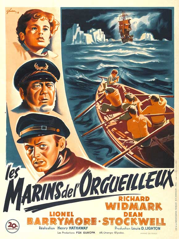 Down to the Sea in Ships Movie Poster Print showcasing maritime adventure.