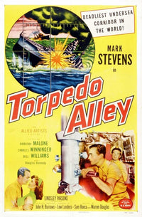 Torpedo Alley Movie Poster - Classic War Film Art