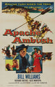 Apache Ambush Movie Poster Print showcasing dynamic colors and action.