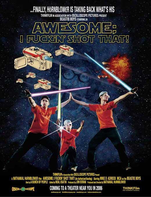 Awesome; I... Shot That! Movie Poster Print featuring vibrant artwork.