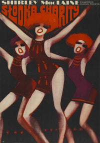 Sweet Charity Movie Poster Print showcasing classic film art.