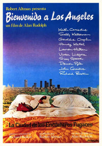 Welcome to L.A. Movie Poster Print showcasing vibrant city life
